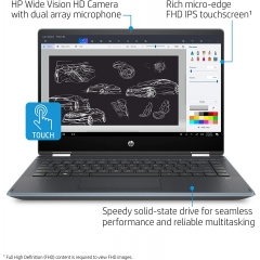 HP Pavilion 14 英寸 FHD IPS 触摸屏学...