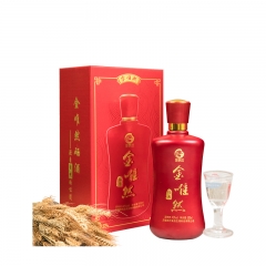 金唯然硒酒清香型东北含硒大米精酿纯粮食白酒42度500ml