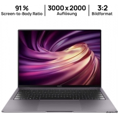 Huawei 华为 MateBook X Pro 2020 3K全触屏笔记本电脑 13.9英寸，10th Gen 英特尔 i5，16GB内存+ 512GB固态硬盘，GeForce MX250，隐藏式摄像头，Windows 10家庭版，太空灰